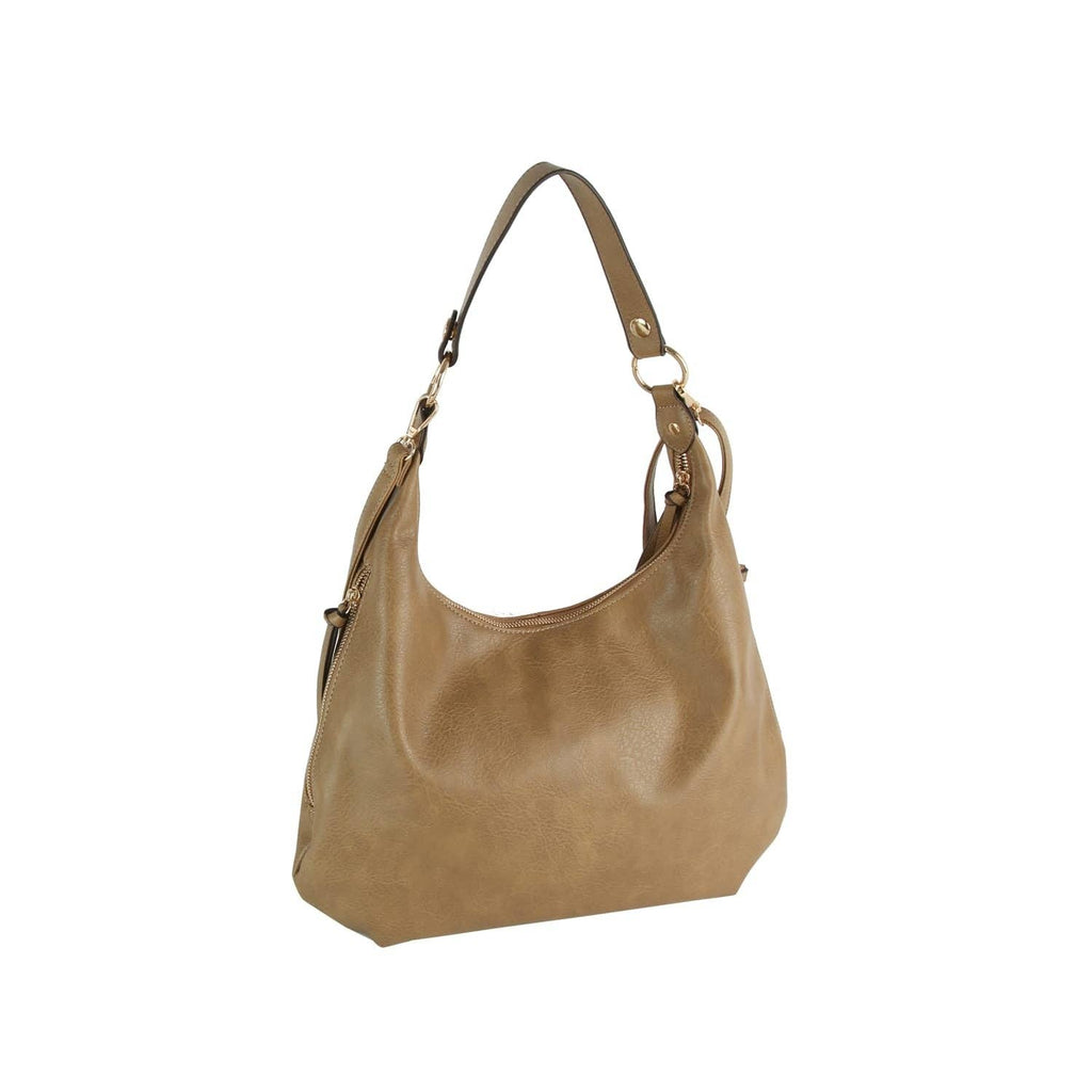 LMD038Z 3 in 1 Hobo, Crossbody, Wristlet Set