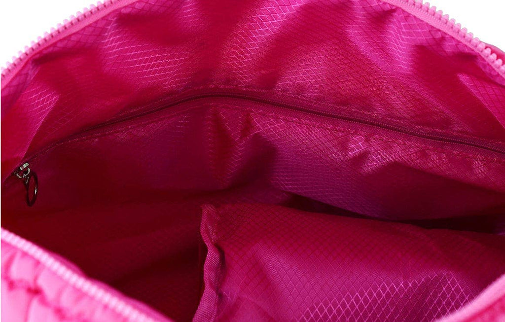 Quilted Puffer Weekender/Duffel Bag