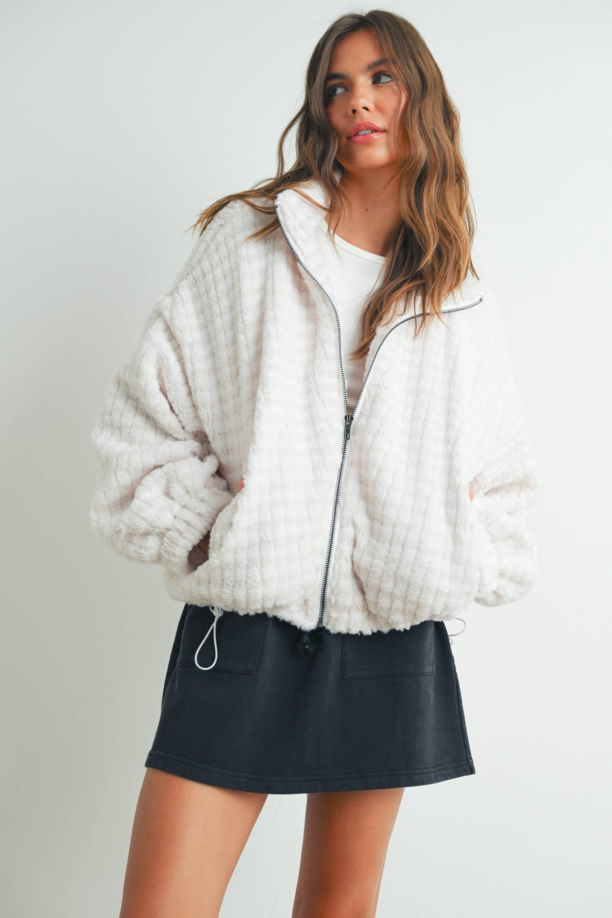 Collared Puffer Jacket - BMJ7497