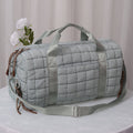 Quilted Puffer Weekender/Duffel Bag