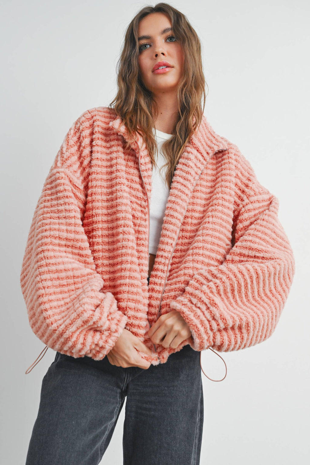 Collared Puffer Jacket - BMJ7497