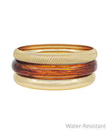 Gold & Tortoise Bracelet Stack
