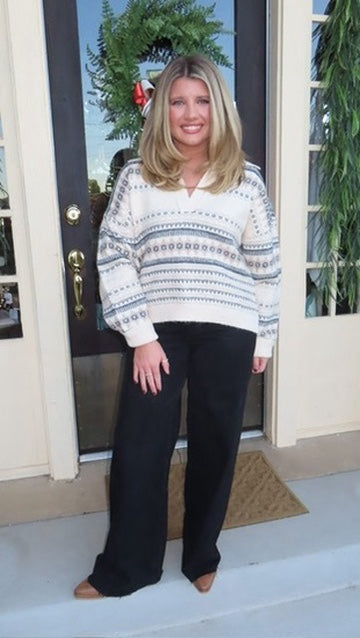 Cozy Collared Sweater