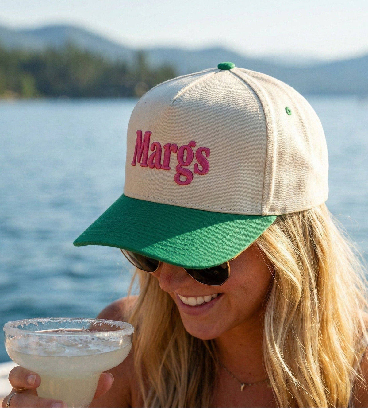 Margs Embroidered Trucker Hat