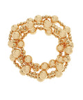 Gold Beaded Bracelet Stack