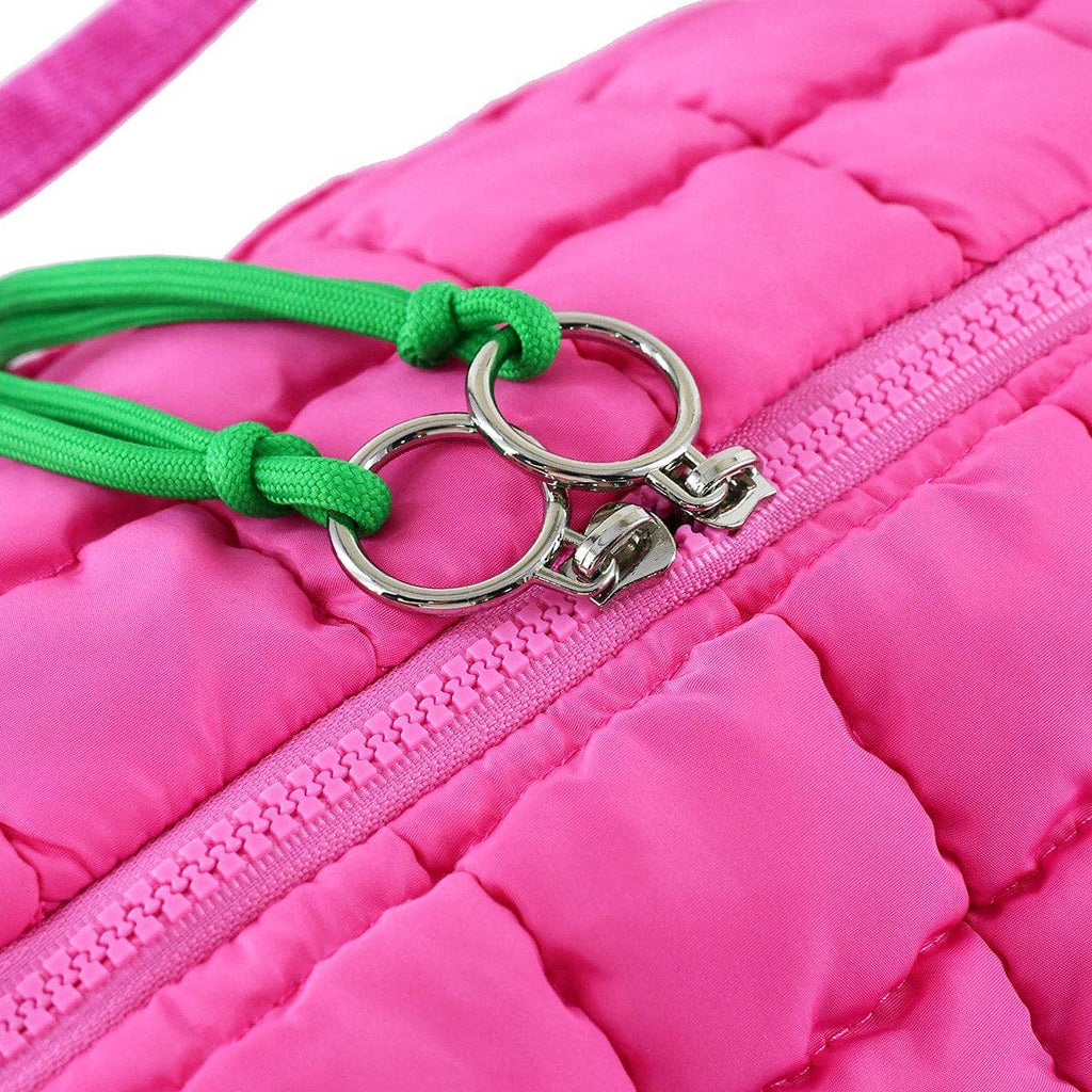 Quilted Puffer Weekender/Duffel Bag