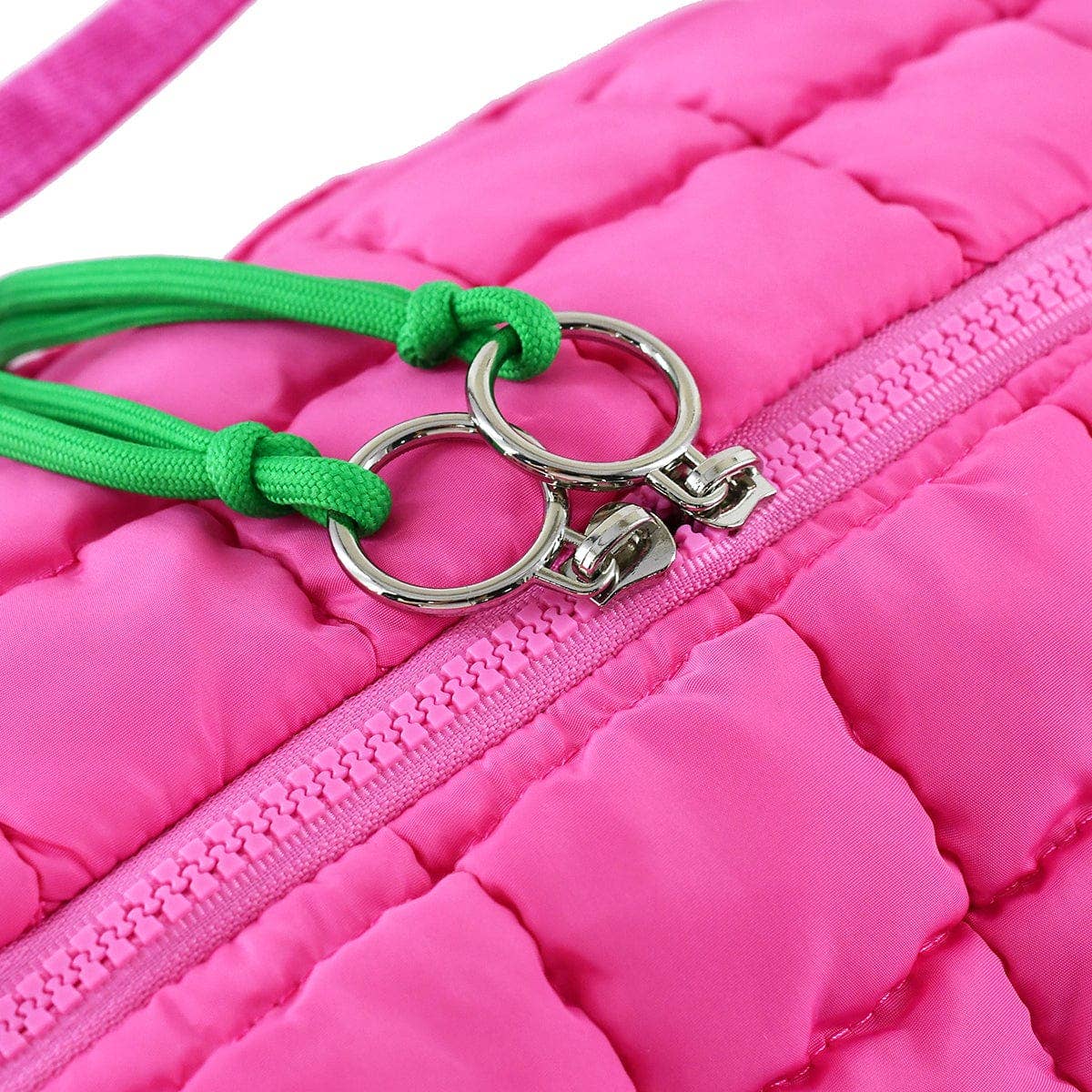 Quilted Puffer Weekender/Duffel Bag