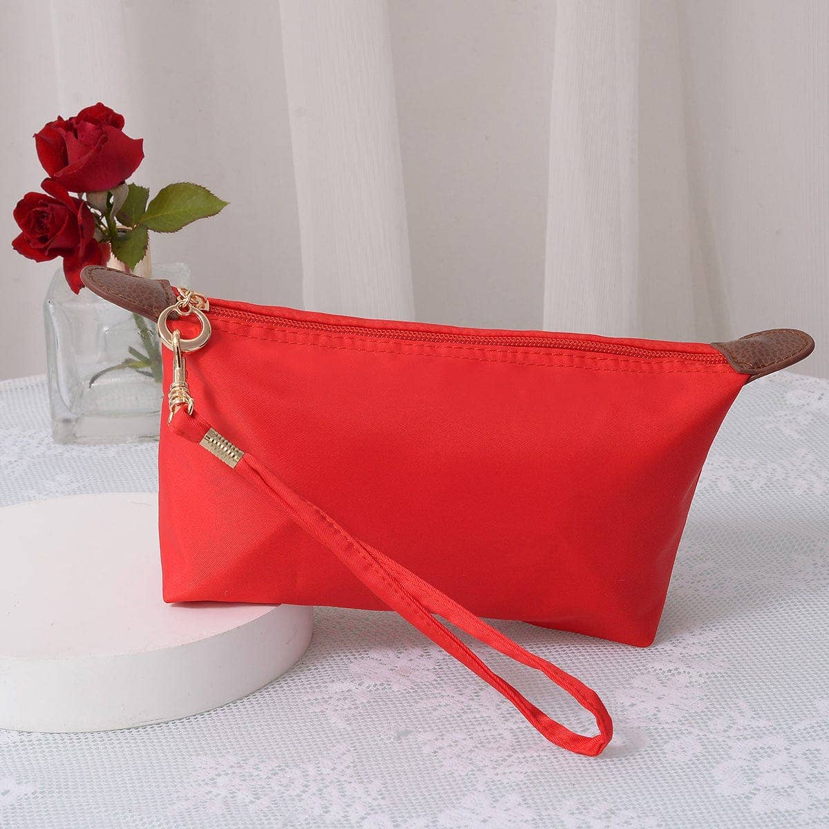 Nylon Fabric Cosmetic Bag