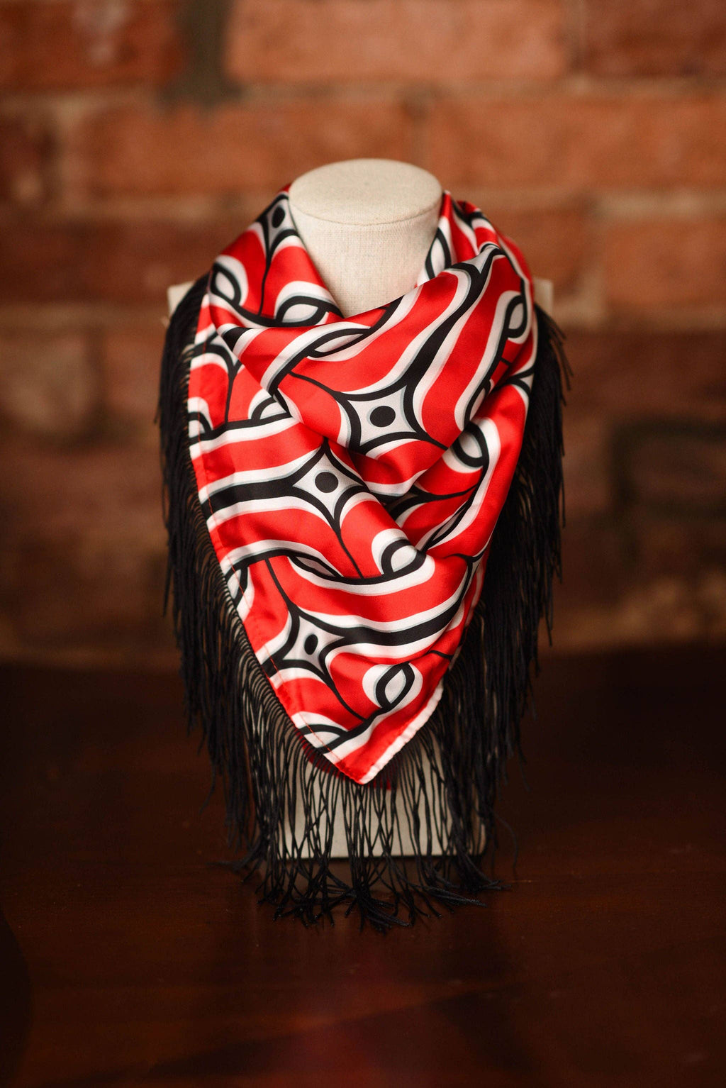 Game Day Fringe Scarf