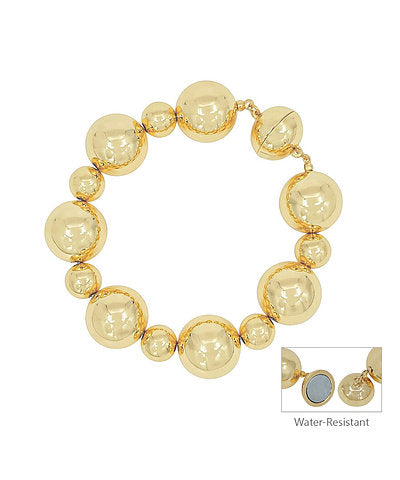 Gold Bubble Bracelet