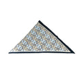 Blue & Gold Geometric Scarf