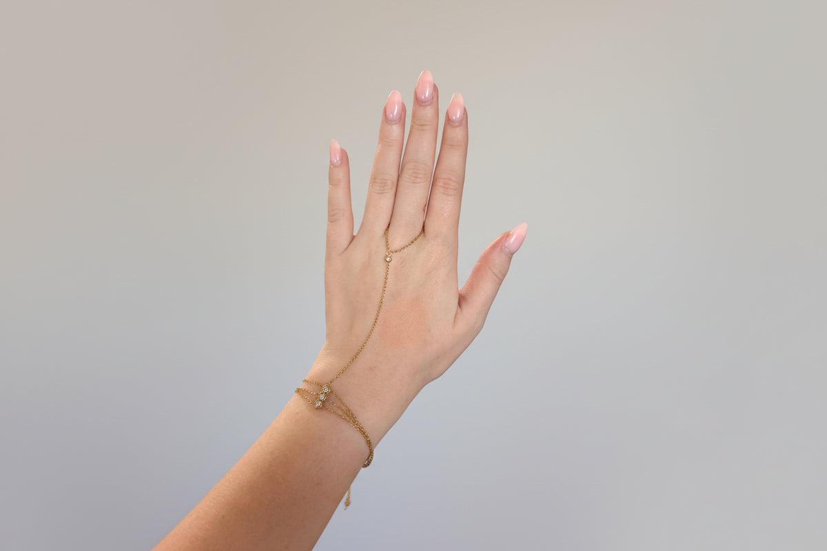 Glimmering Hand Chain
