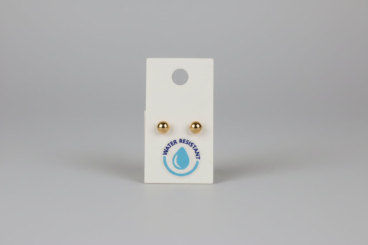 Classic Gold Ball Studs
