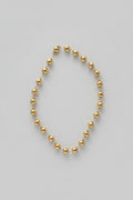 Large Classic Gold Bead Necklace