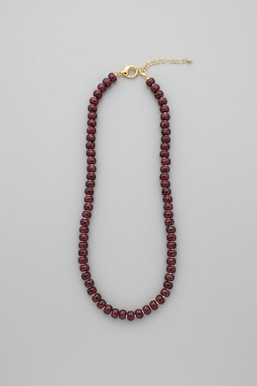 Berry Beaded Necklace