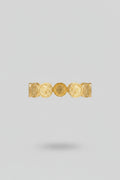 Vintage Coin Medallion Cuff