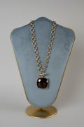 Tortoise Pendant Link Necklace