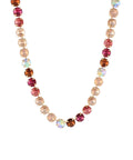 Multicolor Crystal Tennis Necklace