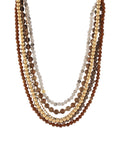 Grey Multi Necklace Stack