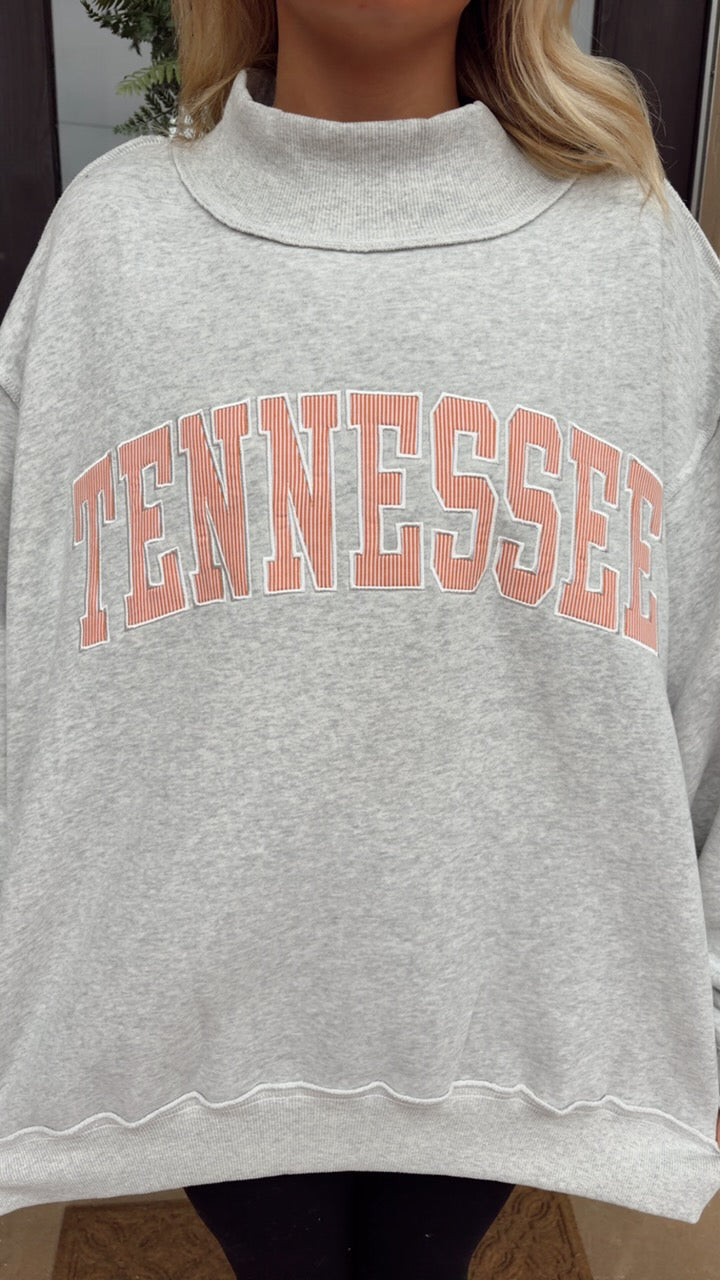 'Tennessee' Embroidery Sweatshirt