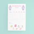 Mahjong Scorecard Pad - Taylor Tiles