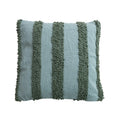 Sage Green Textured Stripe Pillow