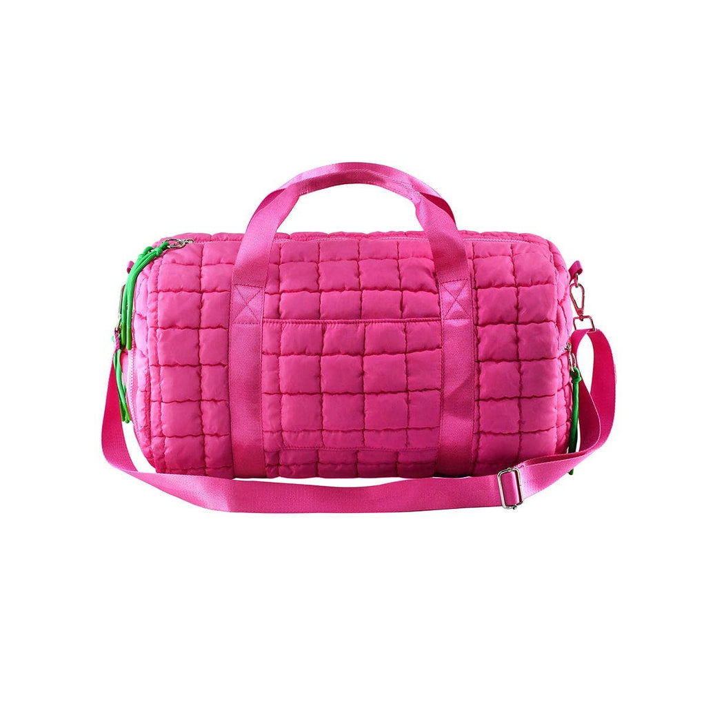 Quilted Puffer Weekender/Duffel Bag