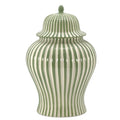 Candy Cane Striped Ceramic Vase 18" [New Colors 2026]