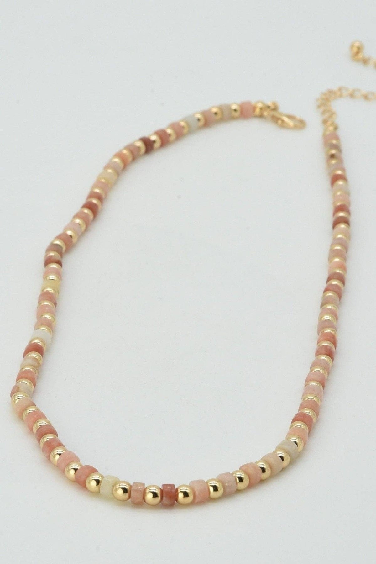 CCB Bead Semi Precious Necklace