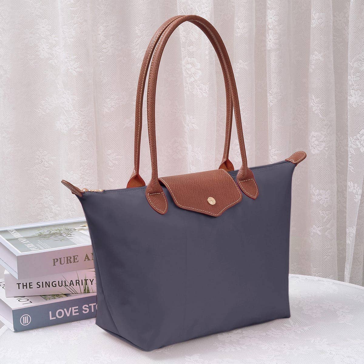 HM784 Hila 16 inch Nylon Tote Bag