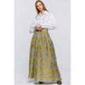 Embroidered Maxi Skirt