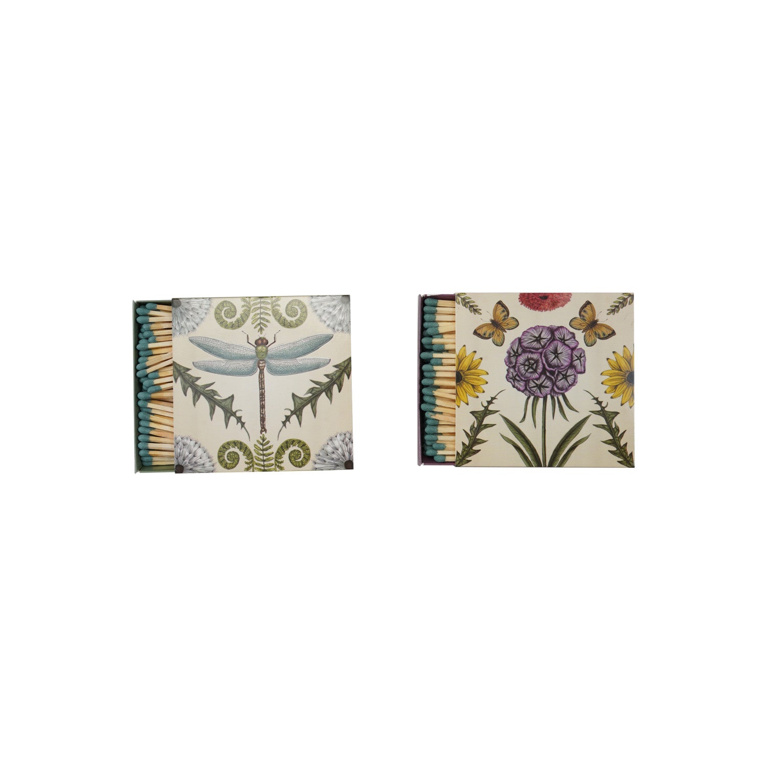 Botanical Decorative Matchbox