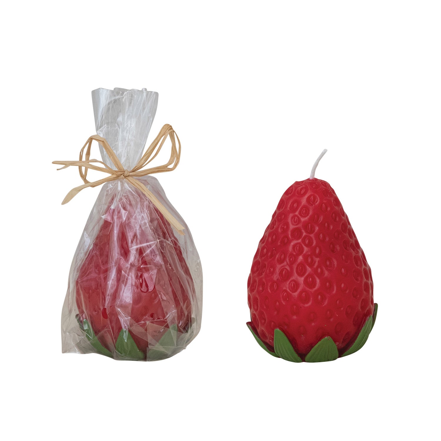 Strawberry Shaped Candle