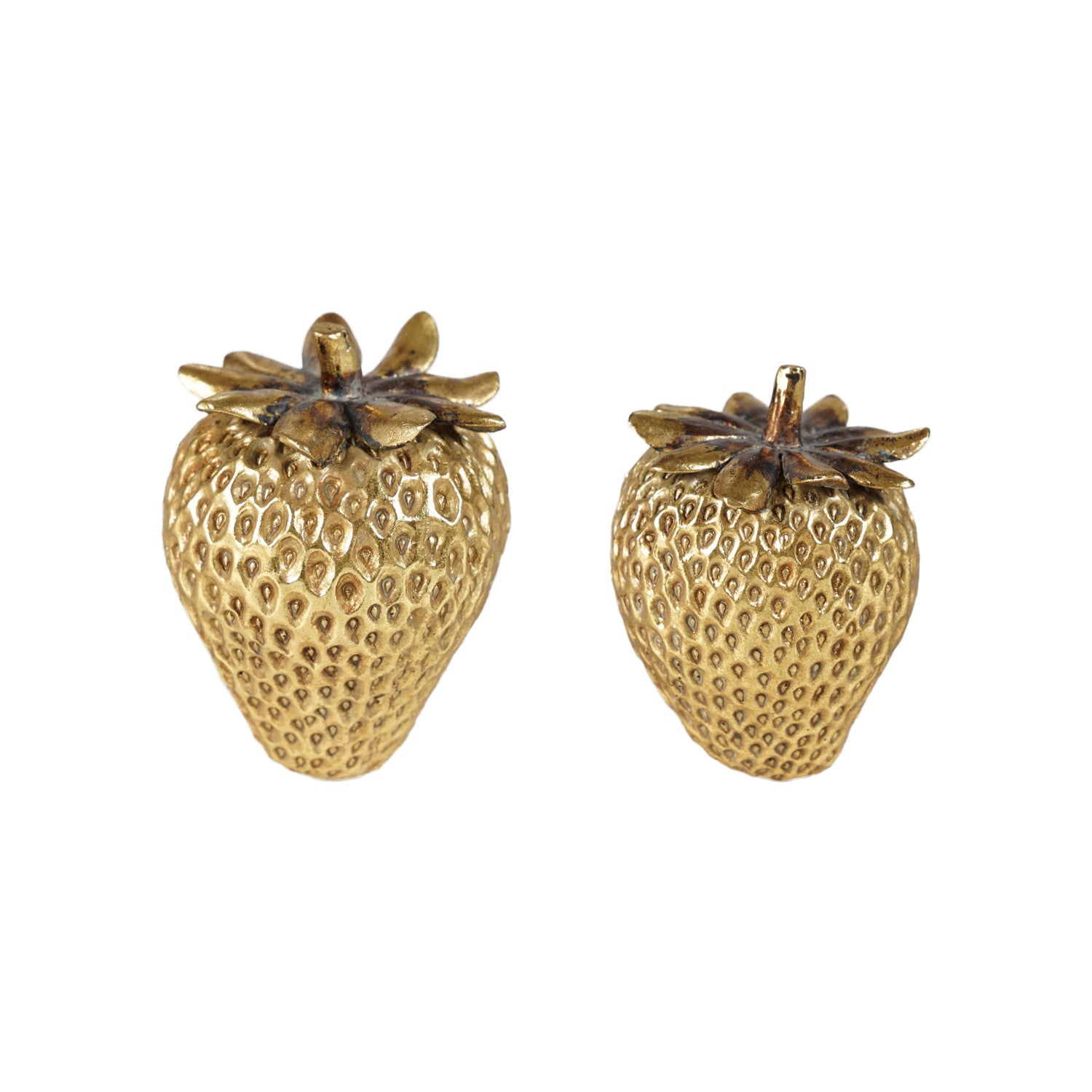 Golden Strawberry Accent Set