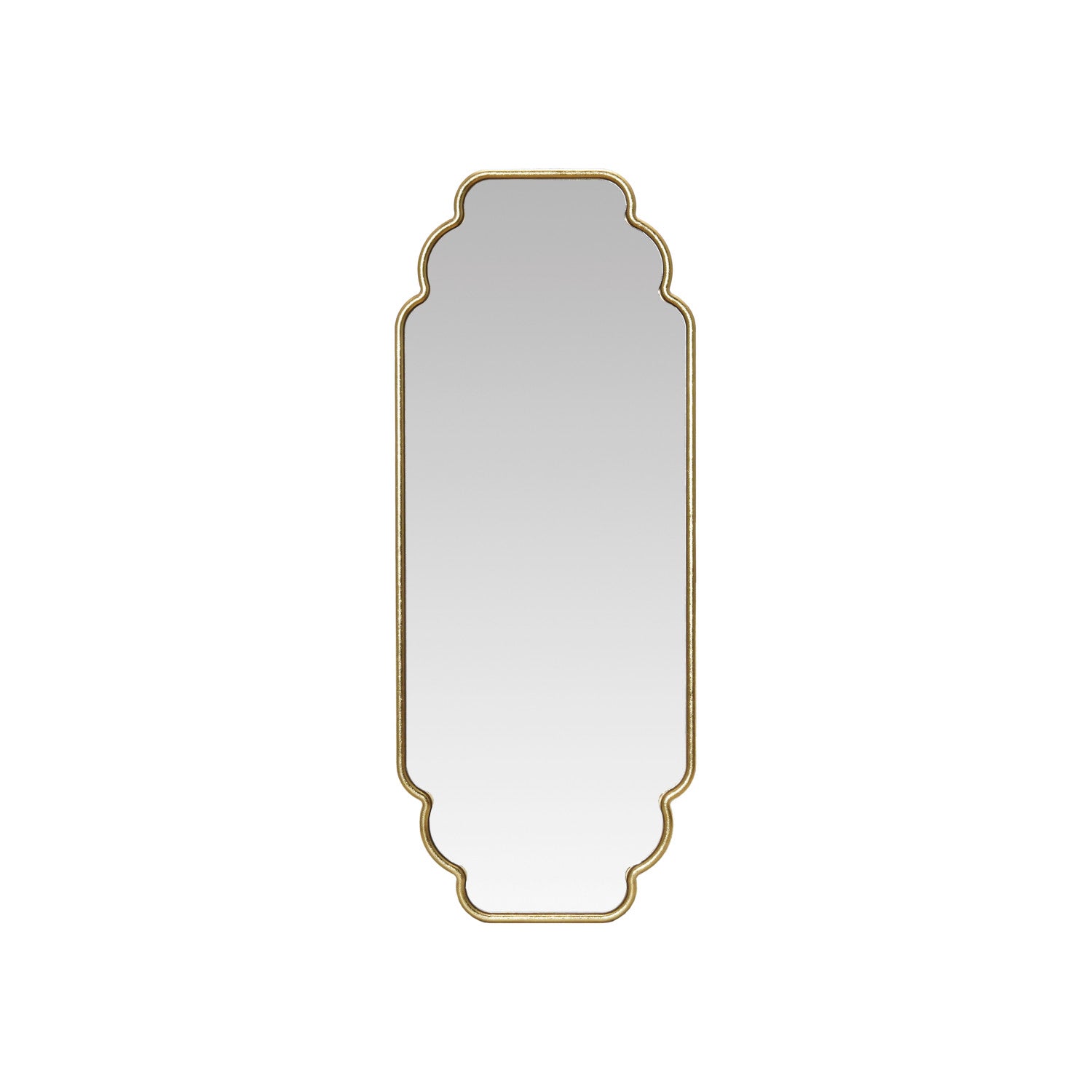 Gold Arched Wall Mirror