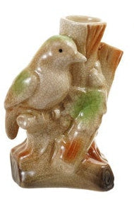 Vintage Ceramic Bird Bud Vase