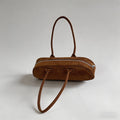 Vintage Suede Long Shoulder Bag