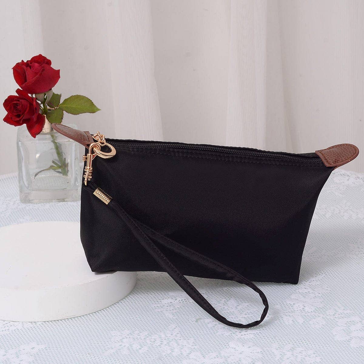 Nylon Fabric Cosmetic Bag