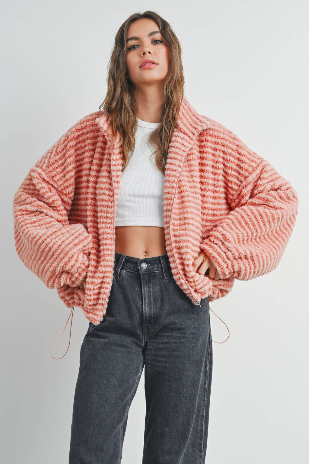 Collared Puffer Jacket - BMJ7497