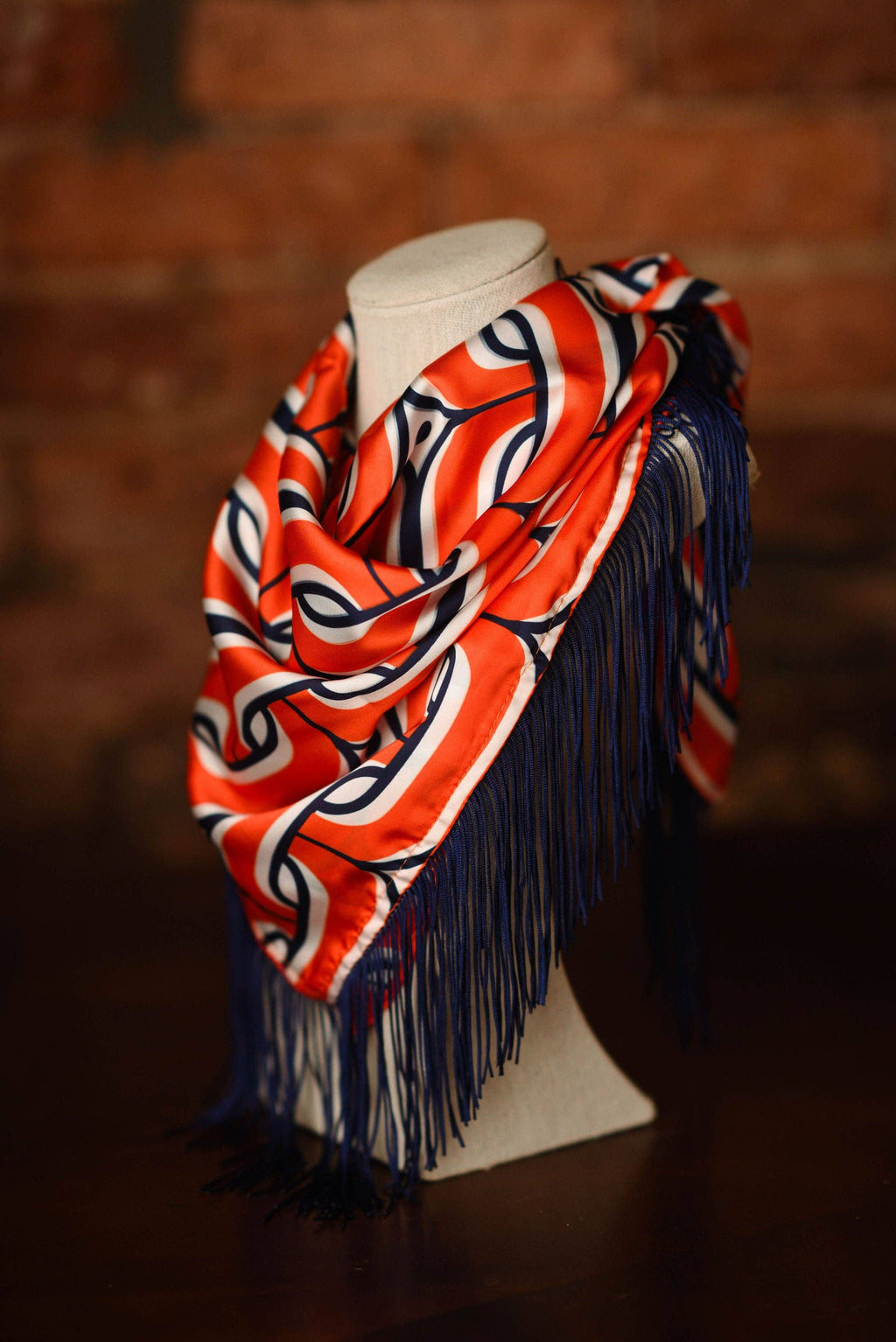 Game Day Fringe Scarf
