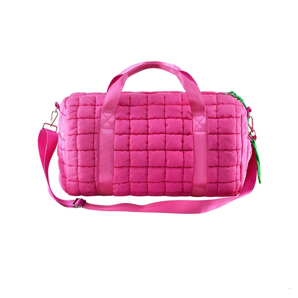 Quilted Puffer Weekender/Duffel Bag